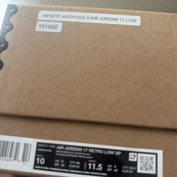 Jordan 17 Retro Low SP Infinite Archives