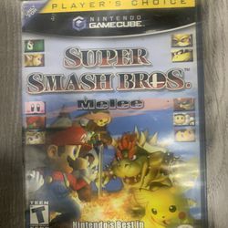 Super Smash brothers Melee For Nintendo GameCube (complete In Box)