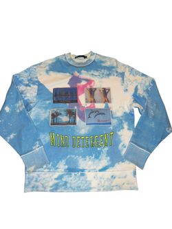 Alexander Wang Miami Mens L Blue Sweatshirt 