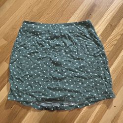 Mini Floral Fitted Skirt From Aeropostale