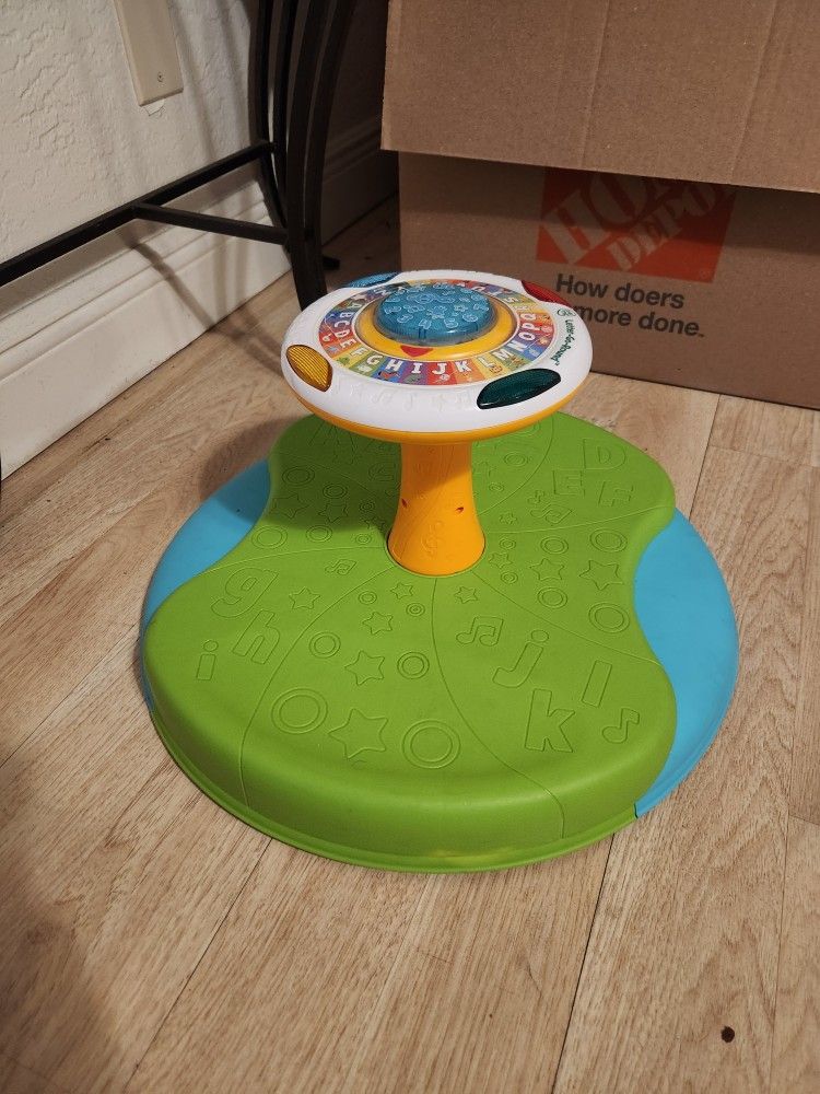 Leap Frog Letter Go Round Baby / Toddler Sit N Spin