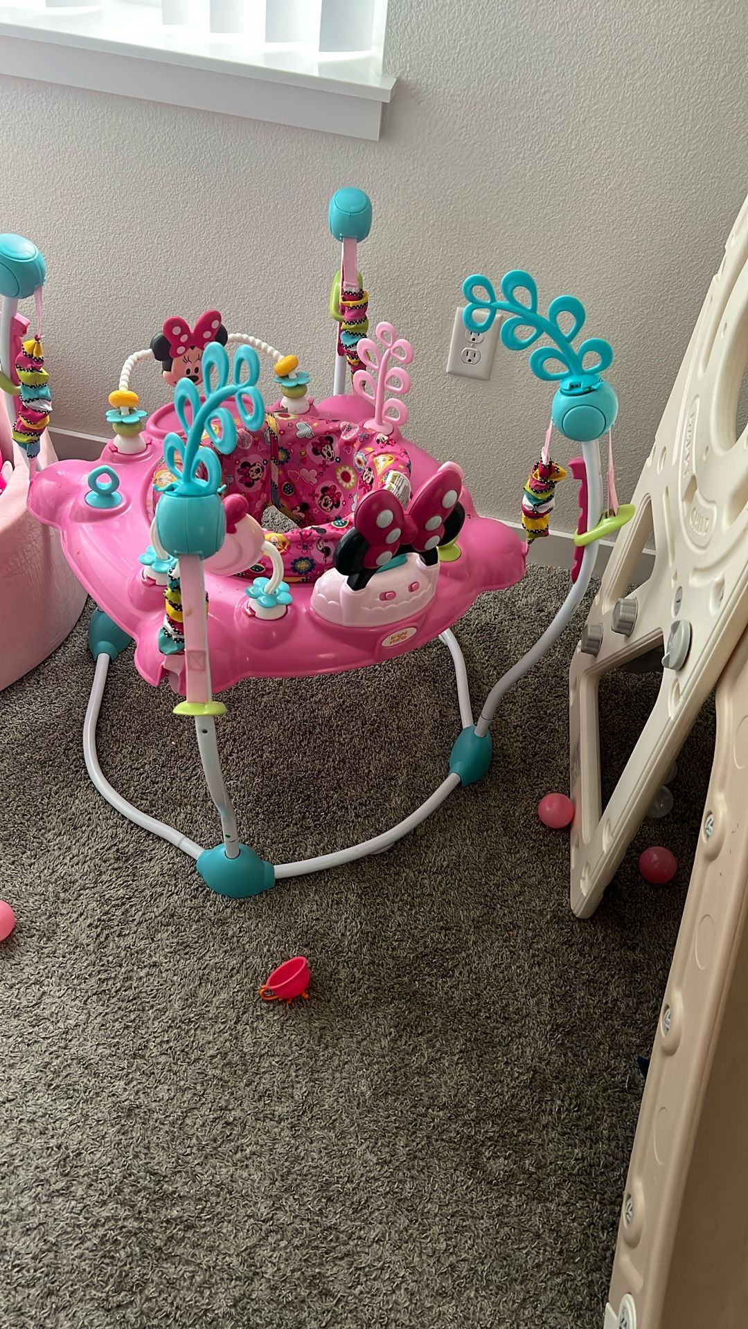 Baby Girl Pink Minnie Mouse Jumper