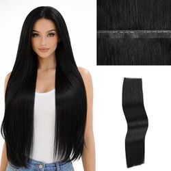 Butterfly Weft Human Hair Extensions 16 Inch 50g