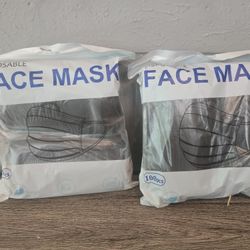 (10) Packs Of 100 Face Mask 