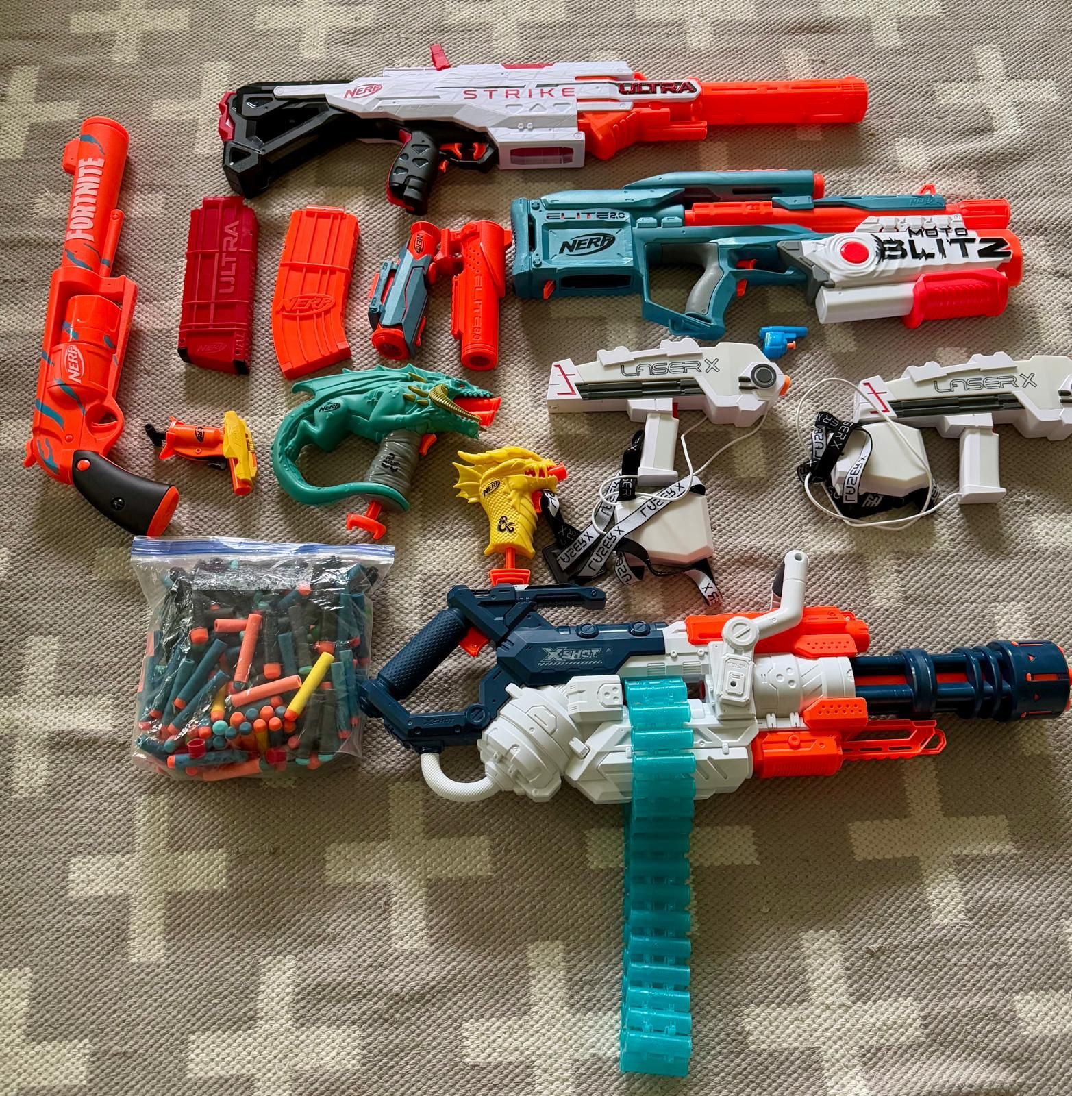 Nerf Gun Collection