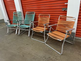 Mid Century Spaghetti Lounge Chairs 