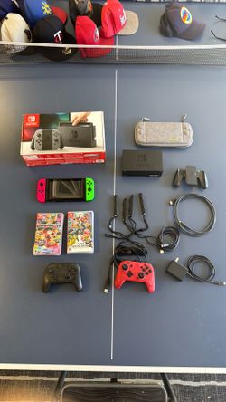 Nintendo Switch with extras