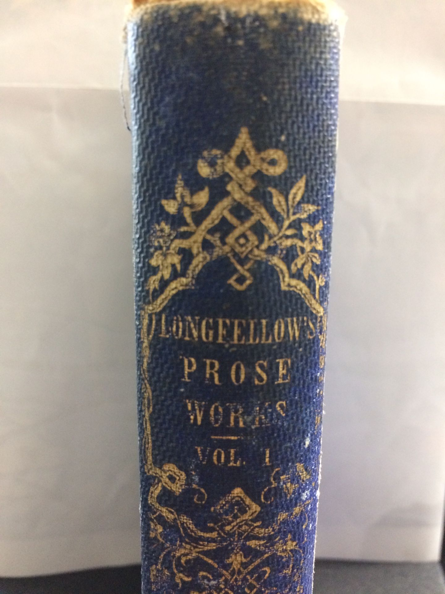 Henry Wadsworth Longfellow Prose Works Volume 1