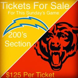 Chargers Tickets 