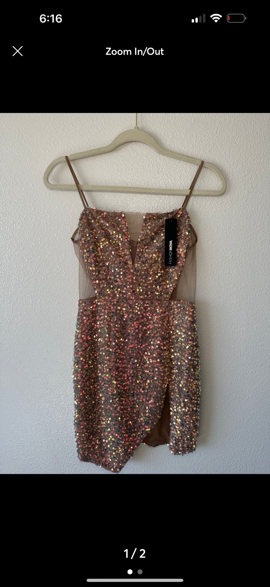 Dazzling Sequin Mini Dress