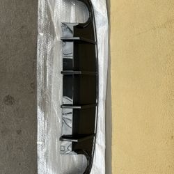 Carbon fiber Dodge charger diffuser