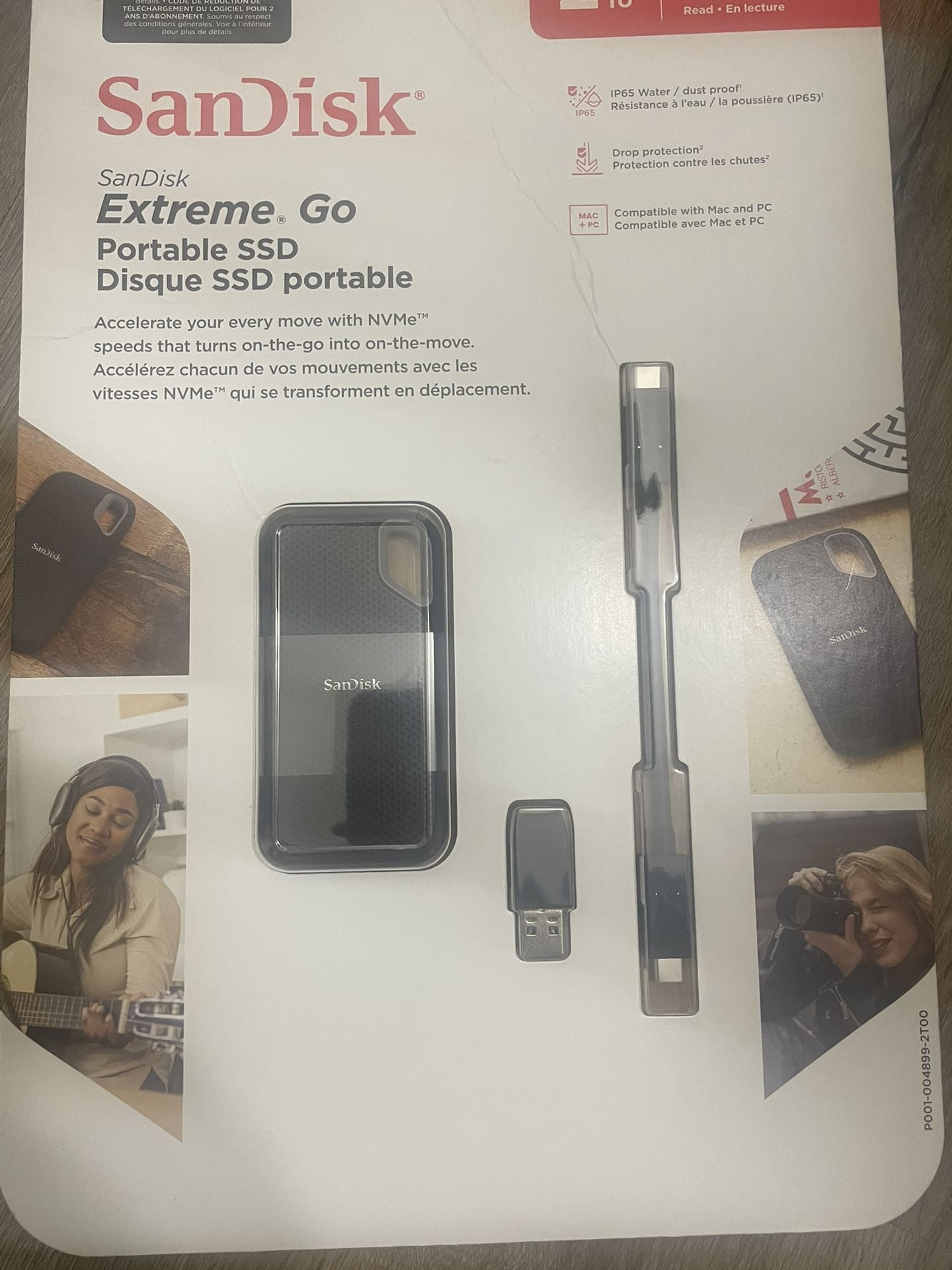 2TB SSD ScanDisk Extreme Go 