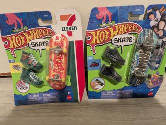 Hot Wheels Skate: Tony Hawk & 7-Eleven Treasure Hunt Fingerboards1