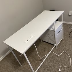 White Desk.