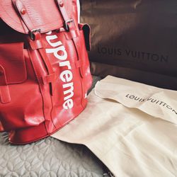 Louis Vuitton Supreme Backpack 