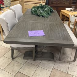 Table With 2 Chairs And Bench 