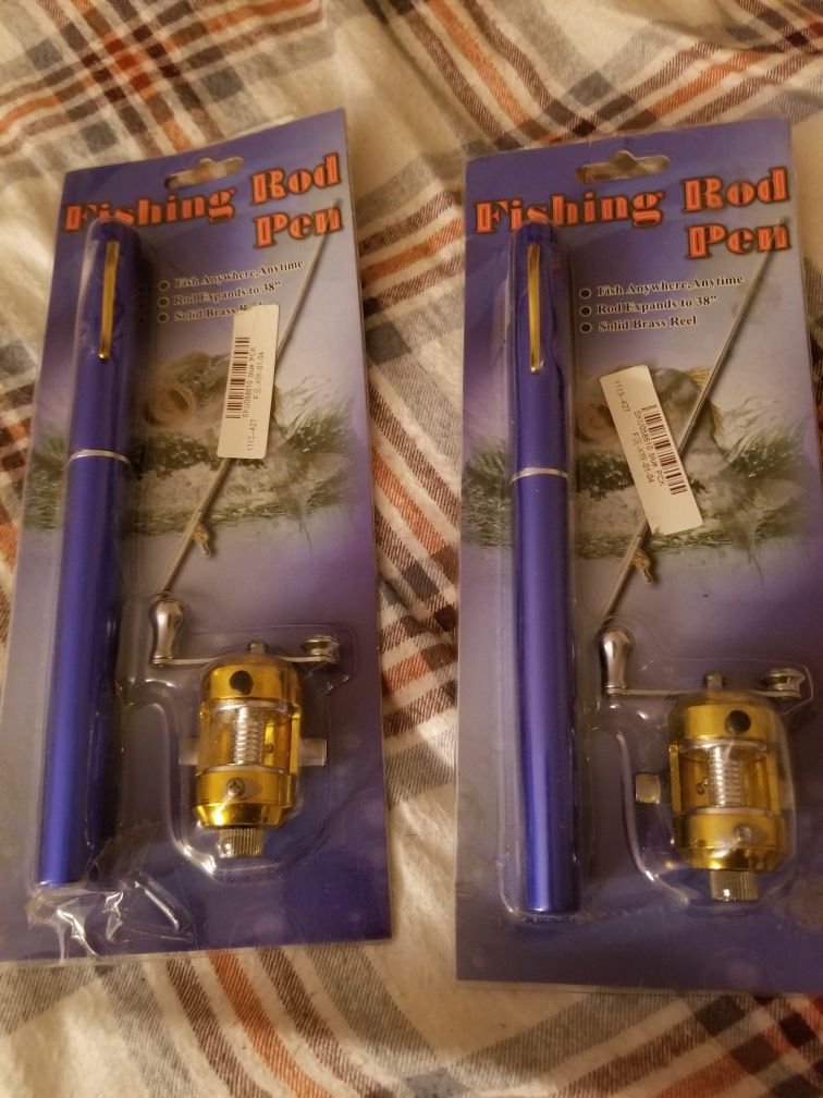 Fishing Pole Pens