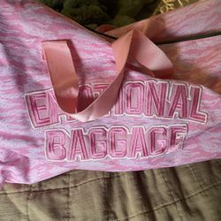 Pink Camo “Emotional Baggage” Tote Bag 