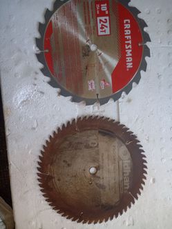 Craftsman 10" Saw Blades – Set of 2