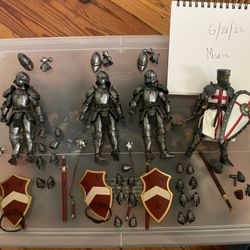 Mythic legions Valiant knight Action figure Lot 