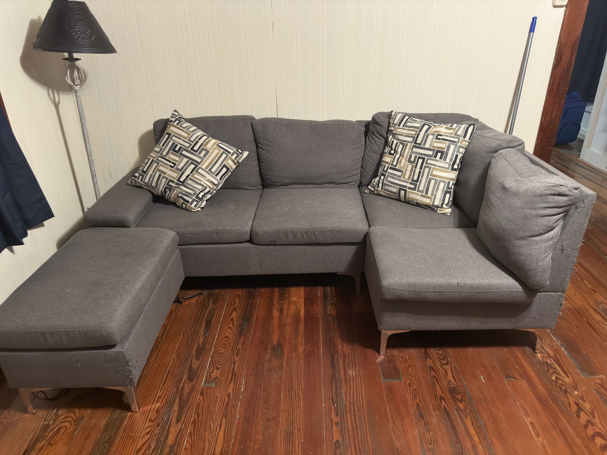 Reduced Sectional And Ottoman 