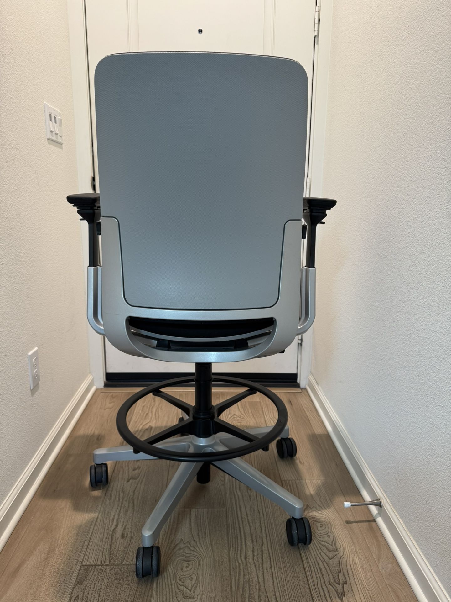Steelcase Amia Fully Loaded Drafting Chair/ Works Stool