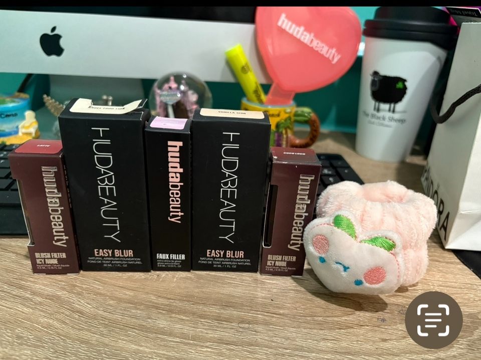 Hudabeauty Cosmetic Lot