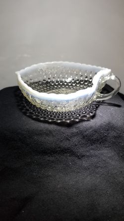 Vintage opalescent serving dish