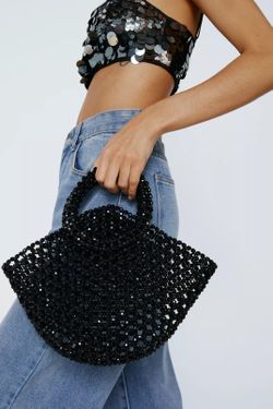 Nastygal Beaded Bag (Never Used, Basically New)