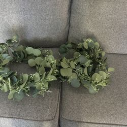 2 Eucalyptus Garlands 