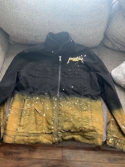 Rockstar Original Death Tour 1987 Battle Jacket Black