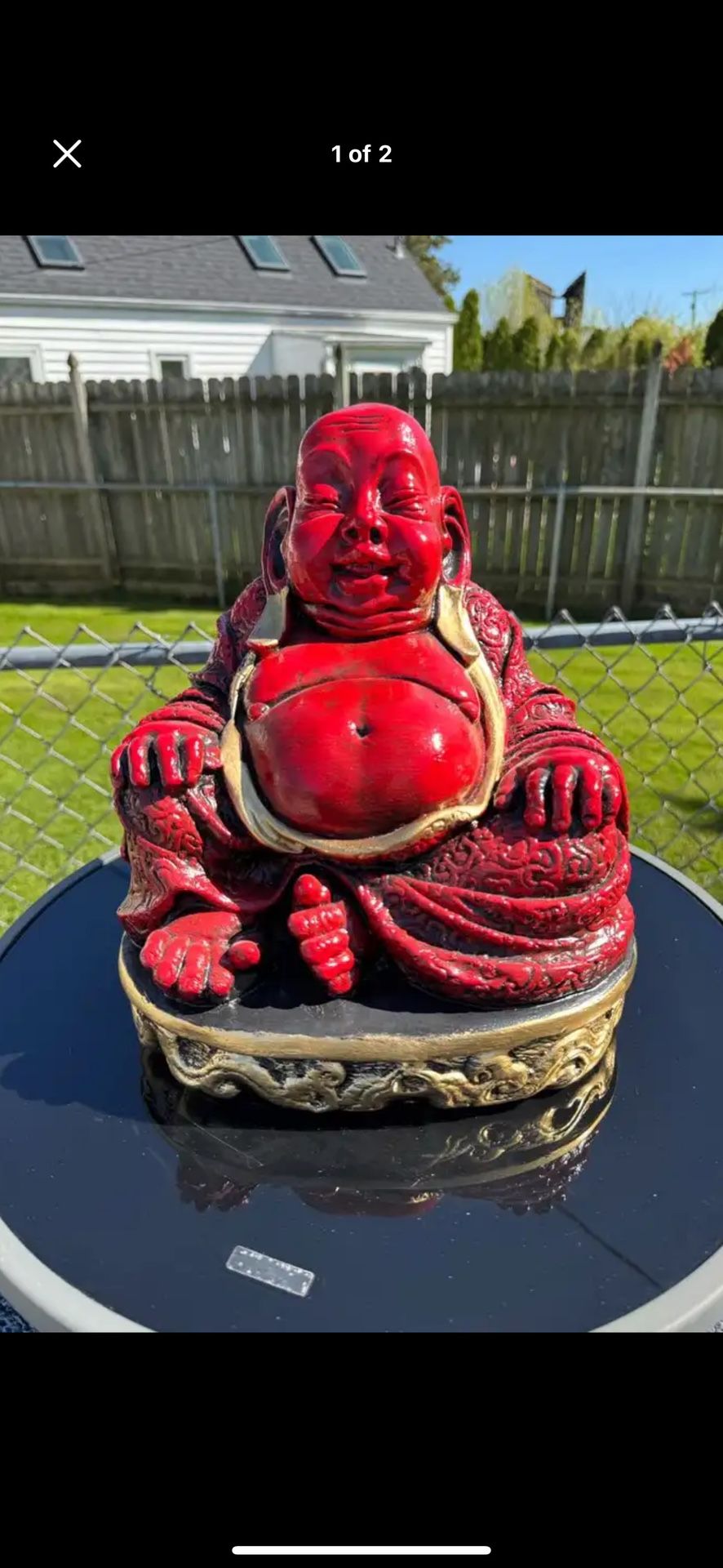 The Big Red Fat Belly Buddha
