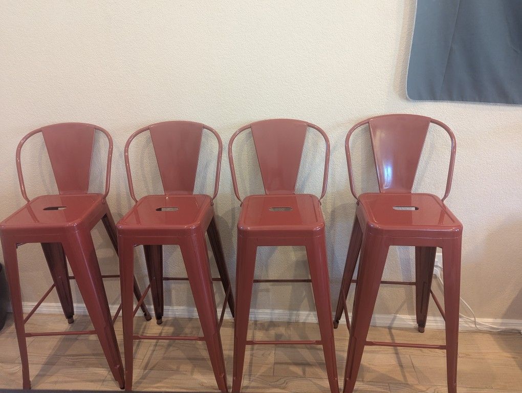 Set of 4, 29 inch stools