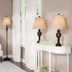 3 pc lamp set