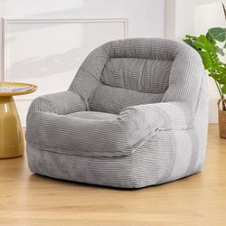 NEW Boneless Courderoy Chair 