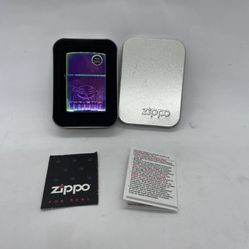Zippo Lighter Corvette Rainbow Deep Grave 2004 Design 20794 Rare