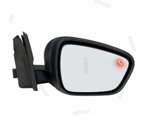 Passenger Side Mirror Assembly Compatible with Ford Escape 2020-2023 Dual Power Adjustable and Heated with Blind Spot Mirror Replace ‎LJ6Z17682AFT LJ6
