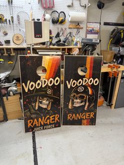 Custom Voodoo Ranger Cornhole Boards – Regulation Size