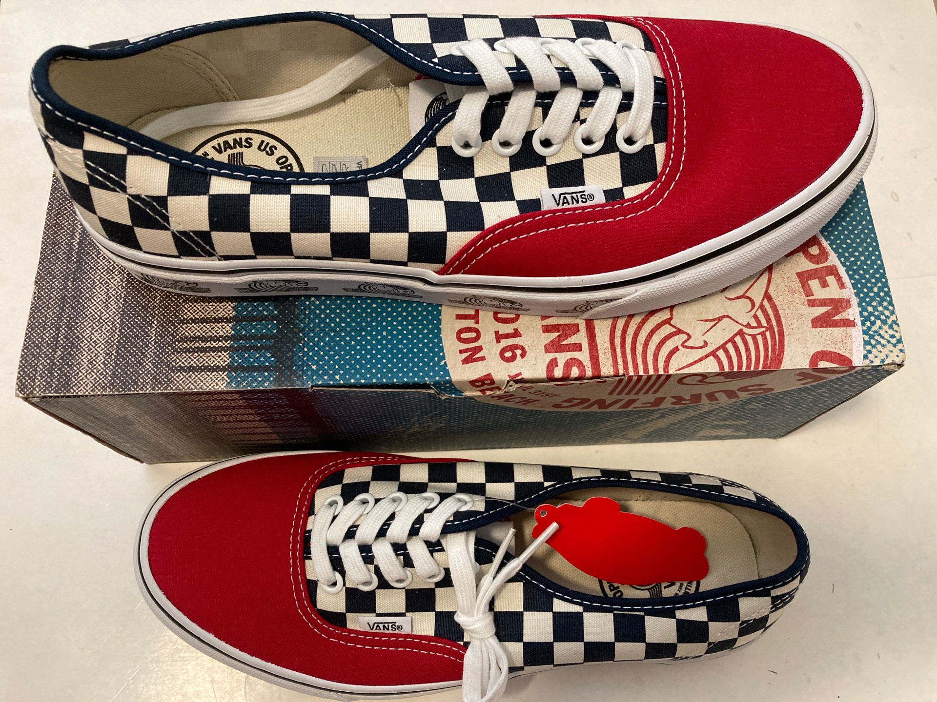2016 Vans Authentic Limited Edition US Open Surfing Mens 10