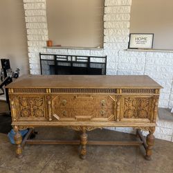 Vintage antique dresser/tv stand