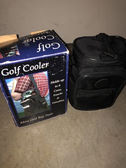Golf bag Style mini cooler/Snack bag