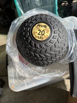 20 lb Slam Ball & AB Mat