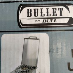 Bullet Stainless Steel Natural Gas Side Burner 15,000 BTU