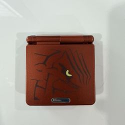 Nintendo Game Boy Advance SP – Japanese Version (Groudon Red Edition)