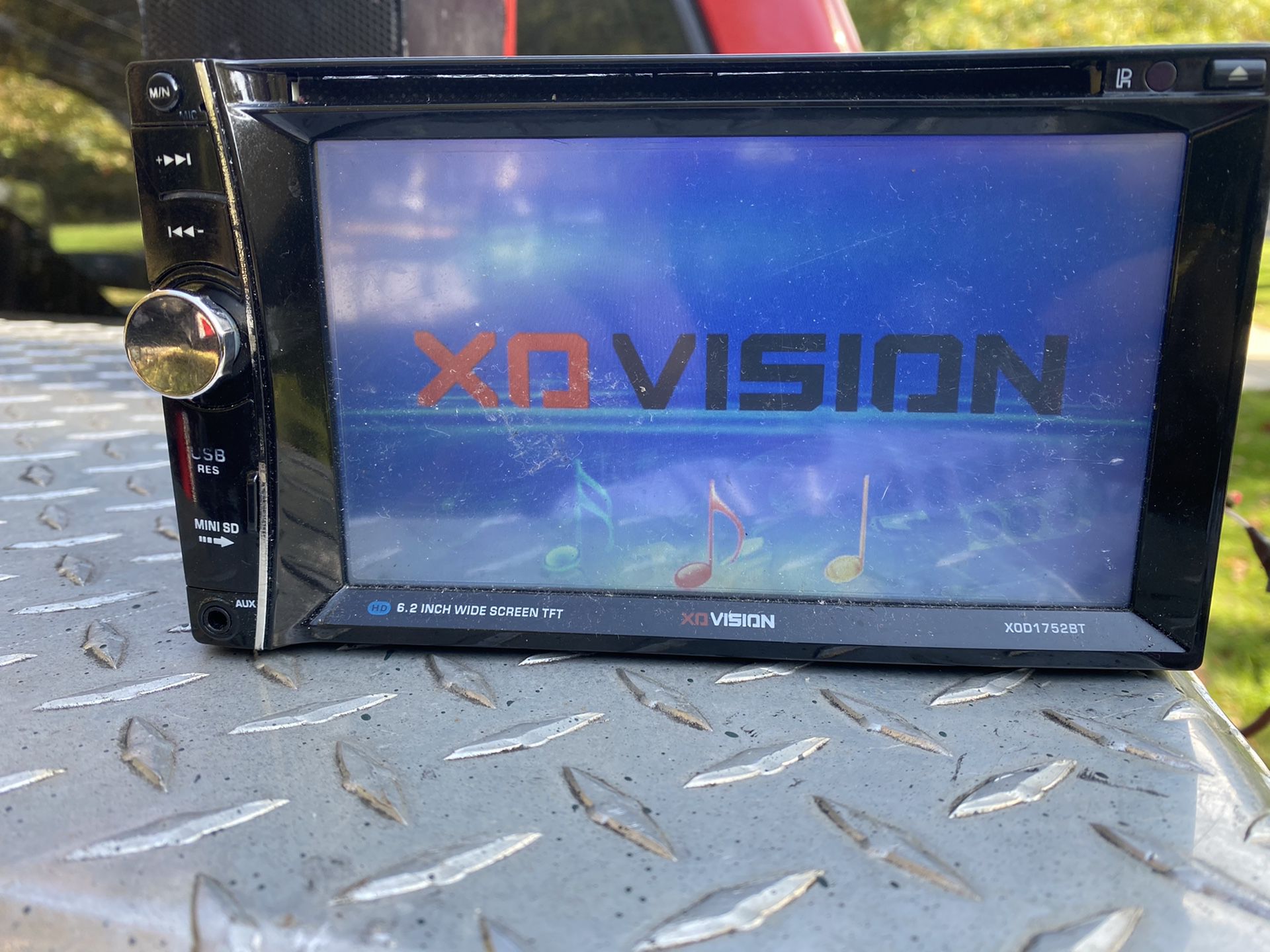 Xq vision double din 6.2 inches touchscreen