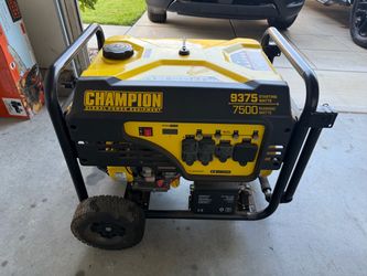 Champion 9375 Generator