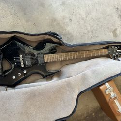 BC Rich Warbeast Black Solid Body Electric Guitar