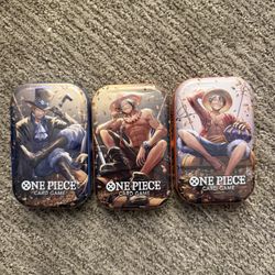 One Piece Tin Pack Set Vol. 2 [Set of 3] 