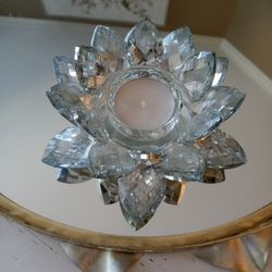 Gorgeous Lotus Tea Light Candle Holder