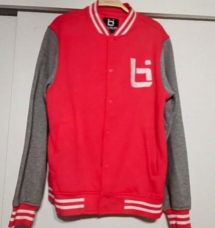Men's Authentic Ballislife Button Up Varsity Jacket
